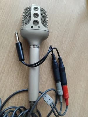 Toshiba one point stereo electret condenser microphone EM-410 - Kondensator Mikrofon