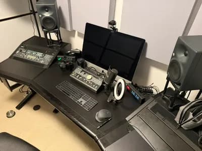 Zaor ONDA Studiotisch Black Studiodesk