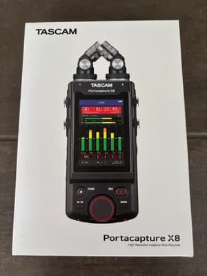 Tascam Portacapture X8 - Portabler 6+2-Spur High-Resolution NEU