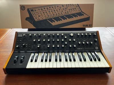 Moog Sub 37 - Top Zustand - inkl. Originalkarton, Rechnung & Zubehör