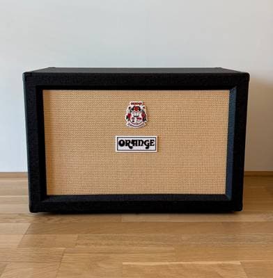 Orange PPC212 Black Guitar Speaker Cabinet