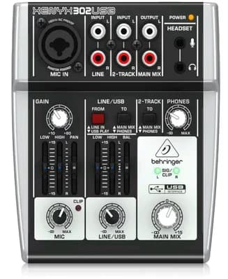 XENYX 302USB Mischpult