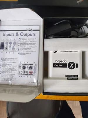Two Notes Torpedo Captor X 8ohm Stereo Reactive Load Box / Attenuator