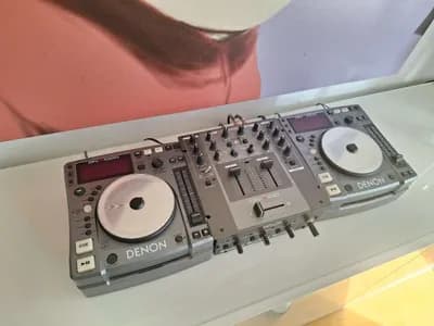 Denon DJ Set TOP Zustand - 2× DN-S1000 + DN-X100 Mixer