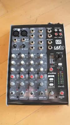 LD Systems LAX 6D 6-Kanal Mixer mit DSP