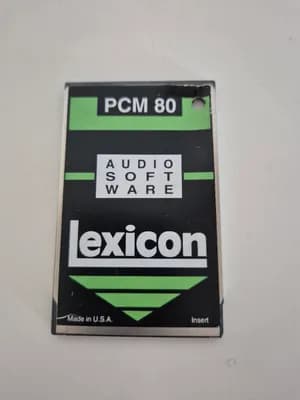 Lexicon Scott Martin Gershin Post FX Card