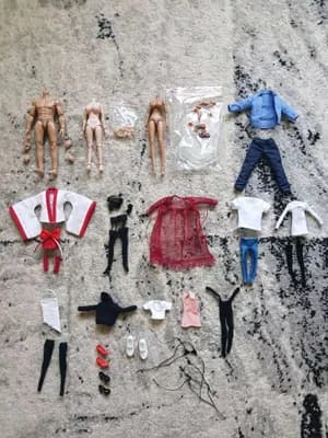 1/12 Körper und Kleidung Modellfiguren, Actionfiguren