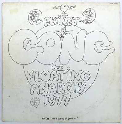 Planet Gong - Floating Anarchy 1977 Original Psychedelic Rock