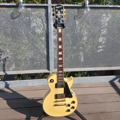 Epiphone Les Paul Custom 2007 (Alpine White)-Randy Rhoads style