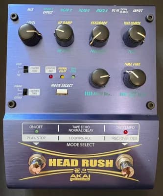 Akai E2 Headrush Delay/ Looper