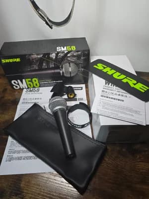 Shure SM58-LC Gesangsmikrofon, neuwertig, OVP, Komplettset