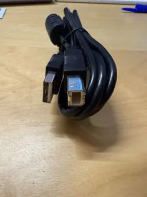 USB-Kabel USB-A auf USB-B - 2 m - Schwarz