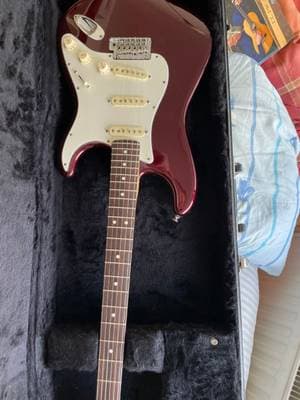 Fender American Standard Stratocaster RW Bordeaux Metallic