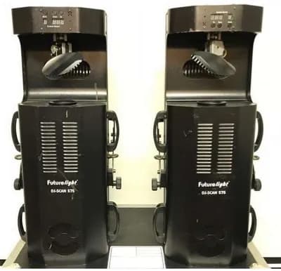 2 Futurelight DJ Scan 575 im Doppelcase