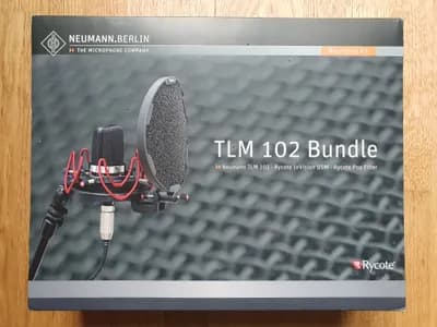 300€ GESPART +++ NEUMANN TLM 102 RYCOTE SET +++ STUDIO BUNDLE +++ ANSEHEN