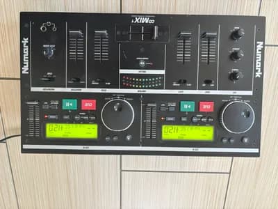 DJ Set Numark CD Mix 1 + JB Systems VX400 Verstärker PA Anlage