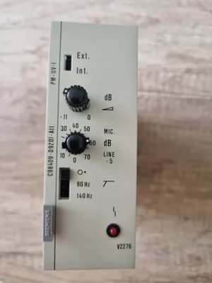 Siemens V2276 / PM-UV-1 Vintage Mic Preamp 70dB Gain!