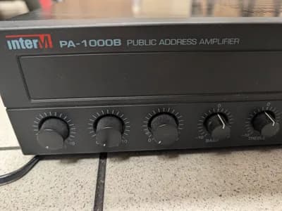 Inter-M PA-1000B ELA Verstärker / Mischverstärker (30W)