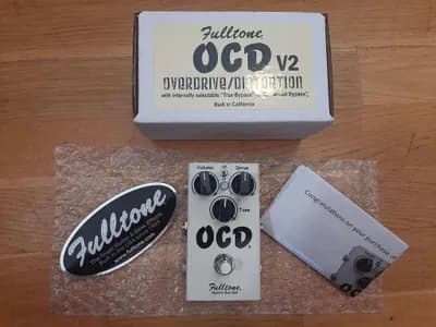 original Fulltone California neu 2022 OCD V2, Tausch willkommen, unbenutzt, neue beste Version 2.01