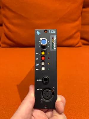 API 512c - 500 Series Mic Preamp - super Zustand! no Neve, Ssl