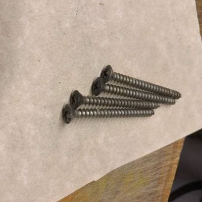 Fender Neck Screws Vintage pre CBS 1964 stratocaster telecaster Jazzmaster Jaguar