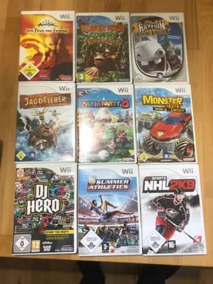 Diverse Wii Spiele