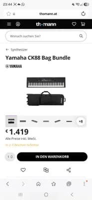 Yamaha ck 88 + tasche