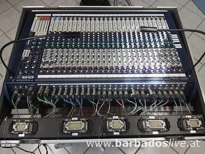 * Soundcraft Mischpult GB2, Mixer, Mixing Console *