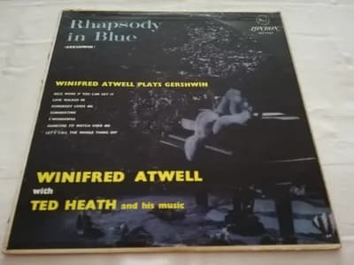 LP 2766 Winifred Atwell With Ted Heath And His Music: Rhapsody In Blue [no year (1959?), Brasil, London LLN 7027], cover: vg (creases, signs of use/ agewear) / Vinyl: vg (acoustically graded)