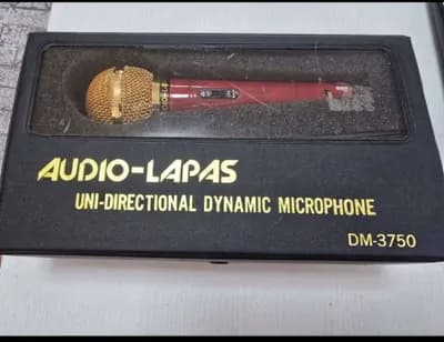 AUDIO-LAPAS UNI -DIRECTIONAL DYNAMIC MIKROFONE MODELL- DM-3750