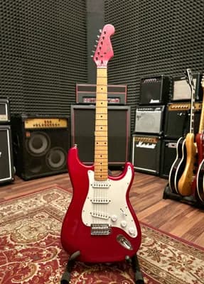 Maya Stratocaster Matching Headstock "Lawsuit-Ära" Made in Japan 1973-1976