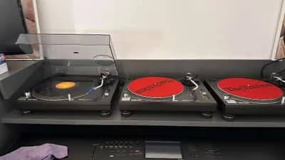 3 x Technics SL-1210 MK2 Legende | Top Zustand | Inkl. Ortofon Concorde