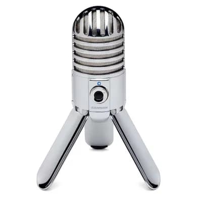 Samson Meteor Mic USB Studio/ Podcast Mikrofon silber