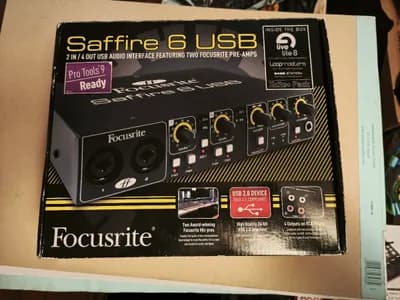 Focusrite Saffire 6 USB - Audio Interface