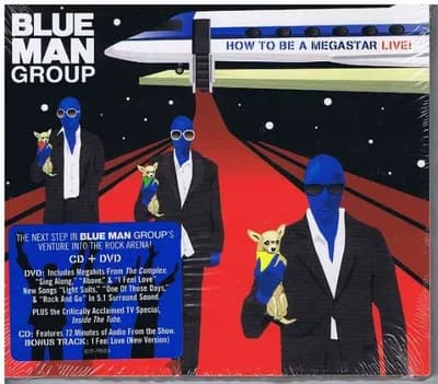 Blue Man Group How To Be A Megastar Live CD + DVD
