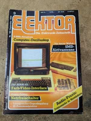 Elektor Konvolut 1986-1992 - 17 Hefte Elektronik-Zeitschrift