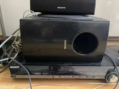 sony hcd dz880w dvd receiver & subwoofer