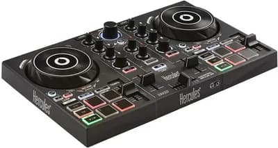 Hercules DJControl Inpulse 200 DJ-Controller für Einsteiger! - Komplettset inkl. OneOdio DJ-Kopfhörer gratis!