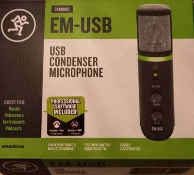 NEU! EM-USB, Condenser Microphone