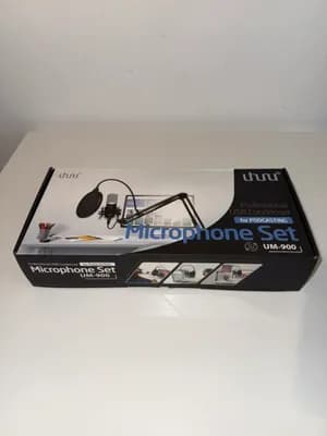 uhuru UM-900 USB Mikrofon Set - Podcast / Streaming / Home Office
