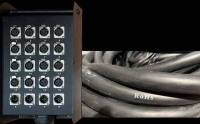 RoHs Multicore 16 × 4 - 20 m Stage Snake