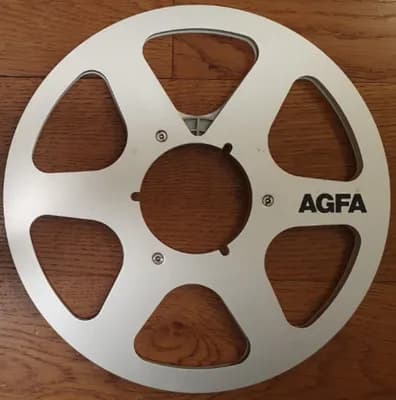 AGFA Tonbandspule NAB Metall 26,5 cm 10.5 Zoll