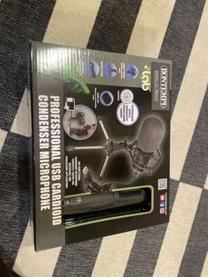 USB cardioid condenser microphone neu