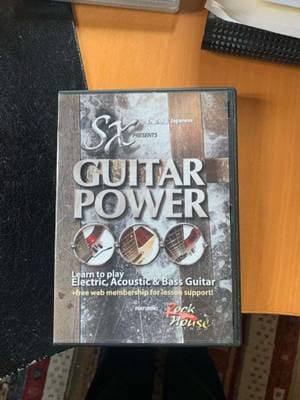 SX Guitar Power Learn to Play Electric Acoustic Bass Guitar DVD John McCarthy D1