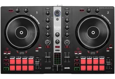 Hercules DJControl Inpulse 300 MK2 Schwarz | 2-Deck DJ-Controller mit Beatmatch Guide | kompatibel mit Serato DJ und DJUCED | inkl. Verpackung und Kabel | Zustand: Sehr Gut #4079061