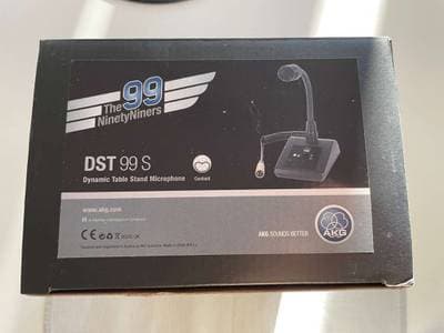 AKG The NinetyNiners 99 - DST 99S Dynamic Table Stand Microphone