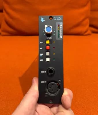 API 512c - 500 Series Mic Preamp - super Zustand!
