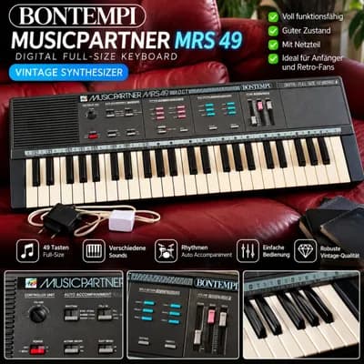 Bontempi Musicpartner MRS 49 - Keyboard / E-Piano / Synthesizer