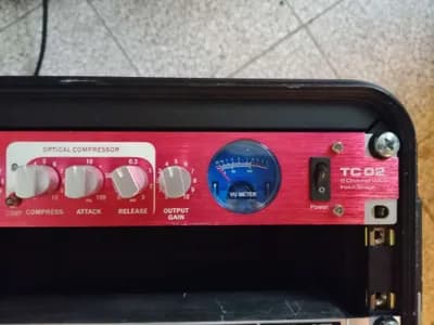 SM Pro Audio TC02 Dual Channel Tube Mic Microphone Preamp Signal Processor