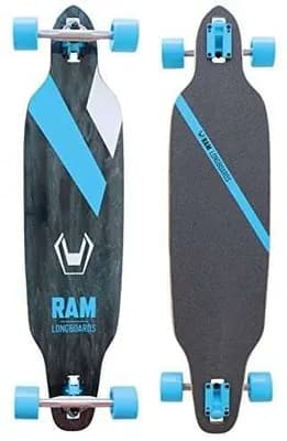 Ram FR1.0 Longboard Schwarz / Blau / Weiß 2015